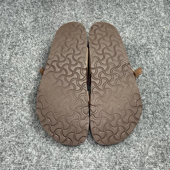 Birkenstock Mayari Sandals Womens Size 9 Brown Briko-Flor Buckle Strap Flip Flop - Picture 10 of 12